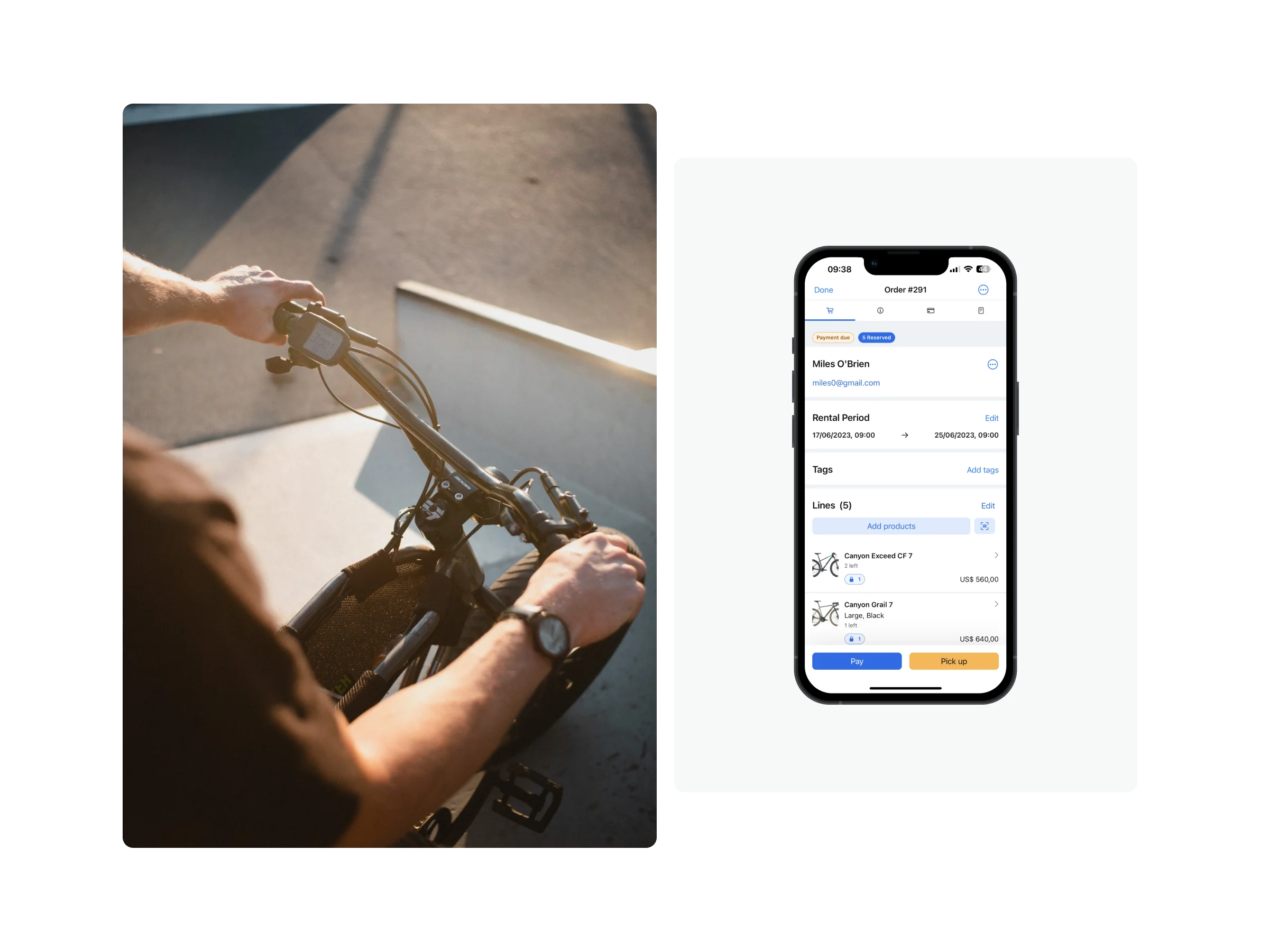 Booqable mobile app
