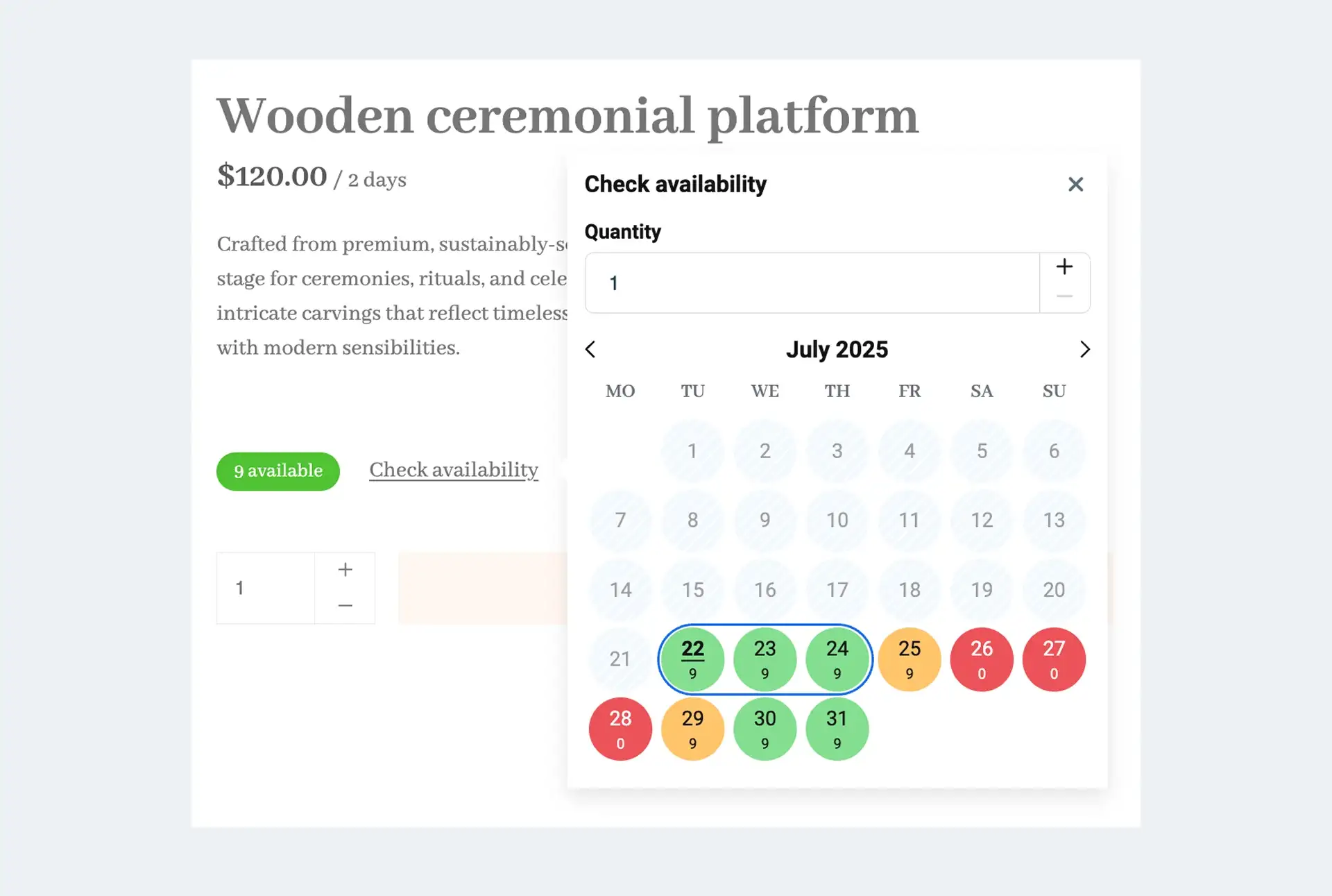 Porque é que a apresentação da disponibilidade pode aumentar as suas conversões de aluguer