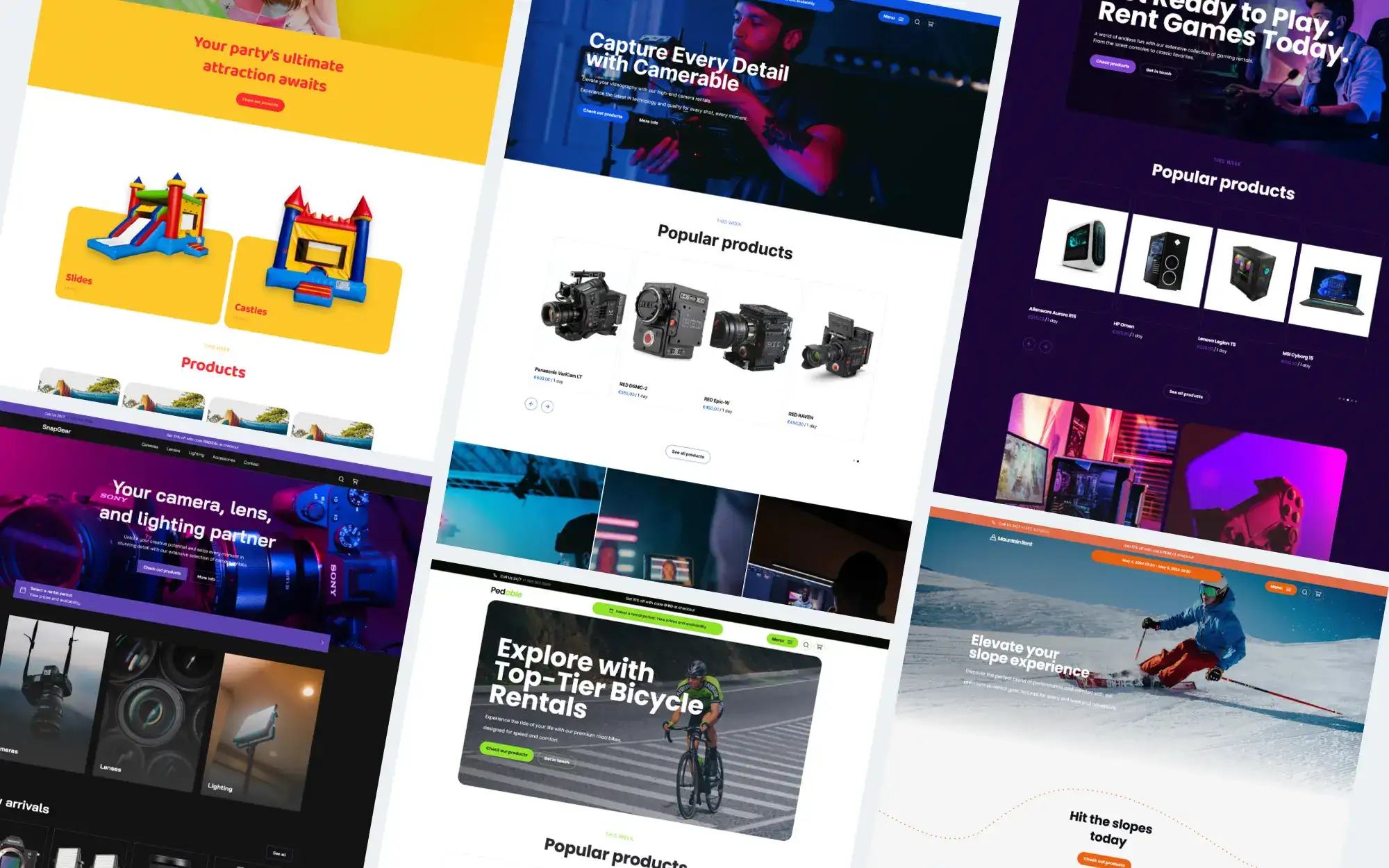 Comment choisir un nouveau style</br> pour votre site Web de location de matériel