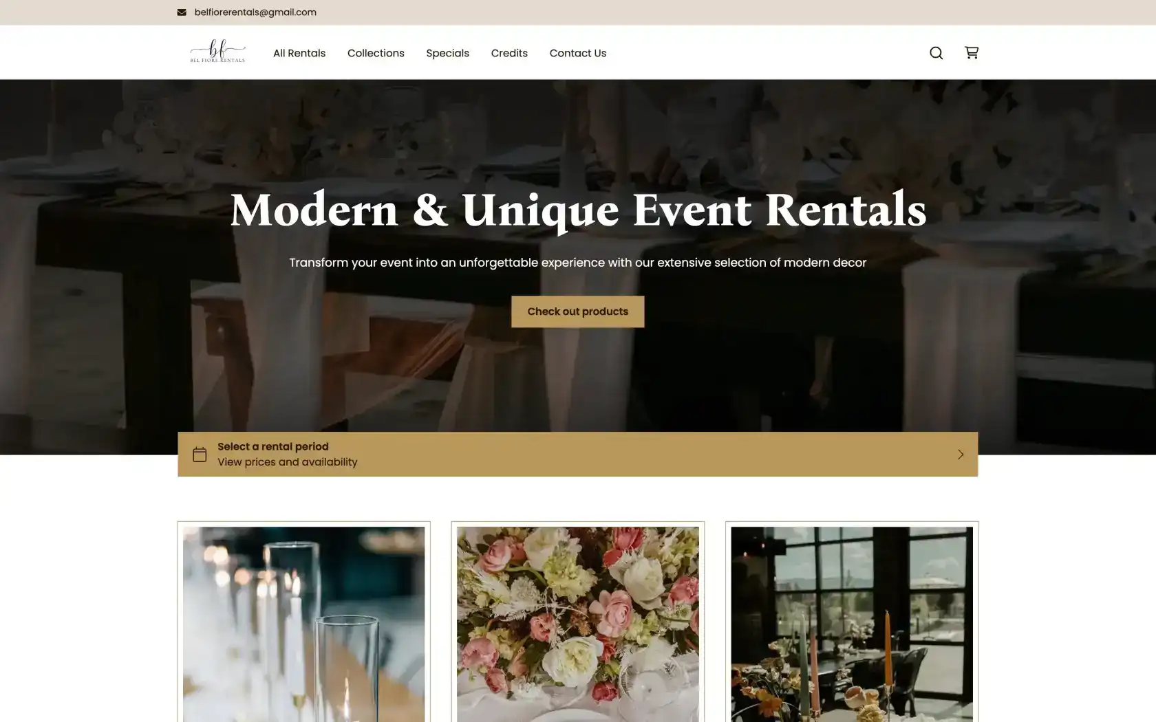 Bel Fiore Rentals