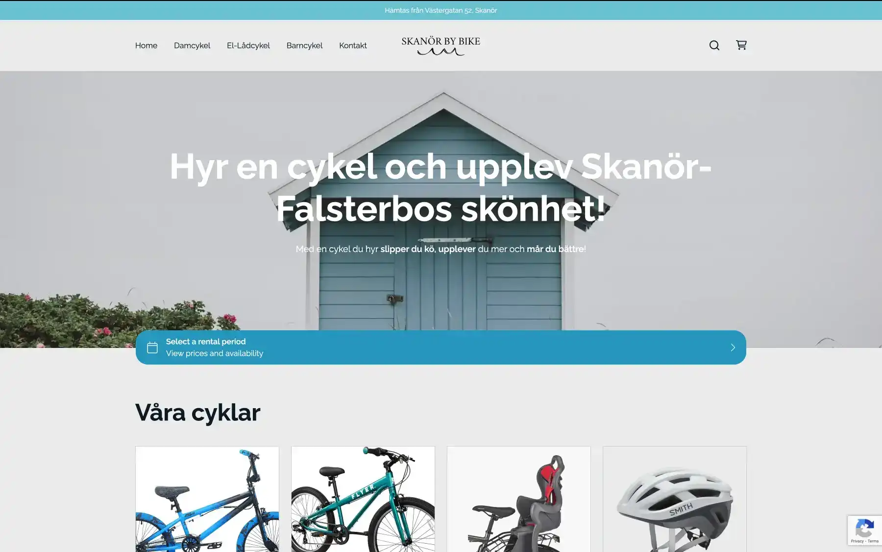 Skanor by Bike