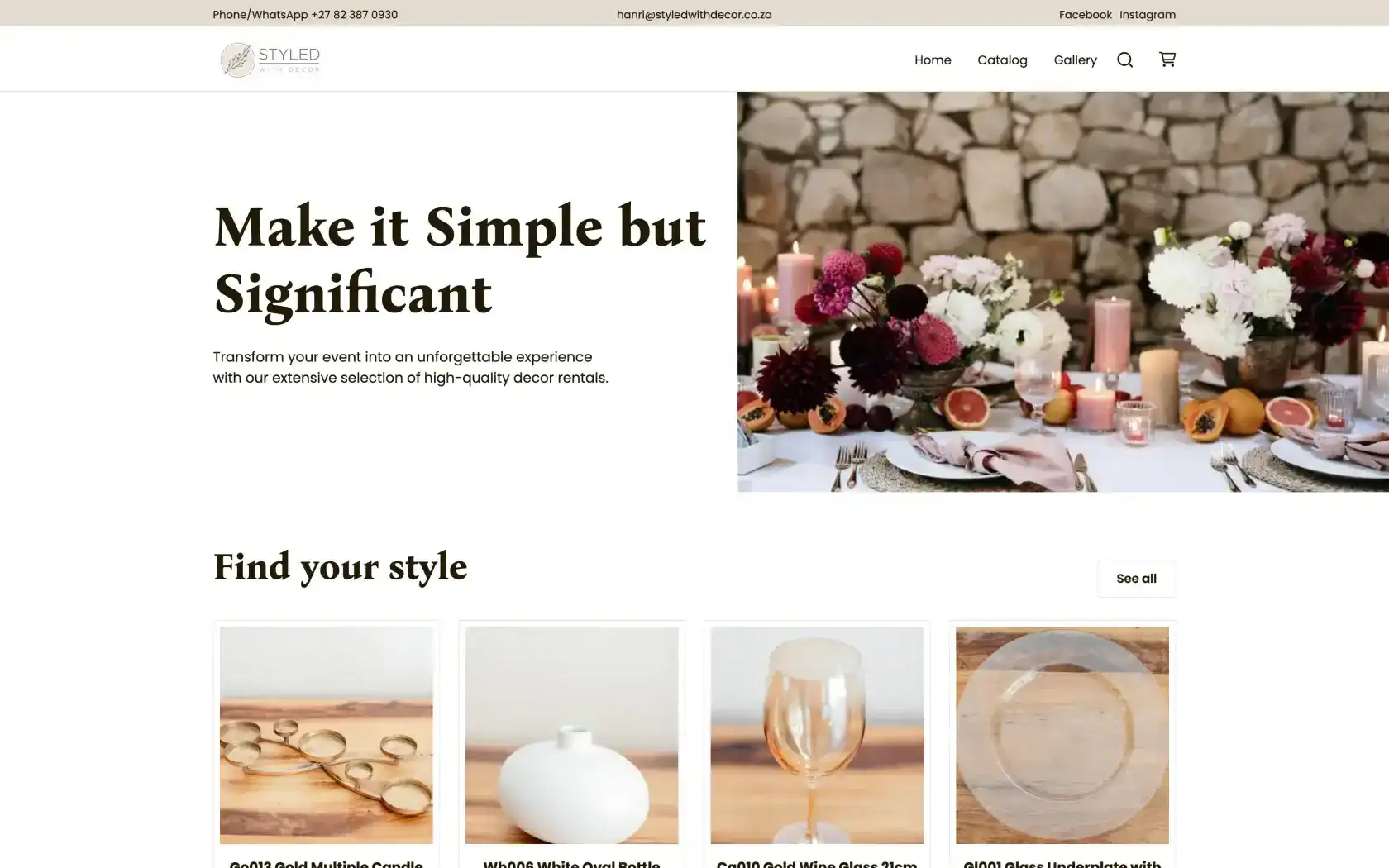 Styled with Decor