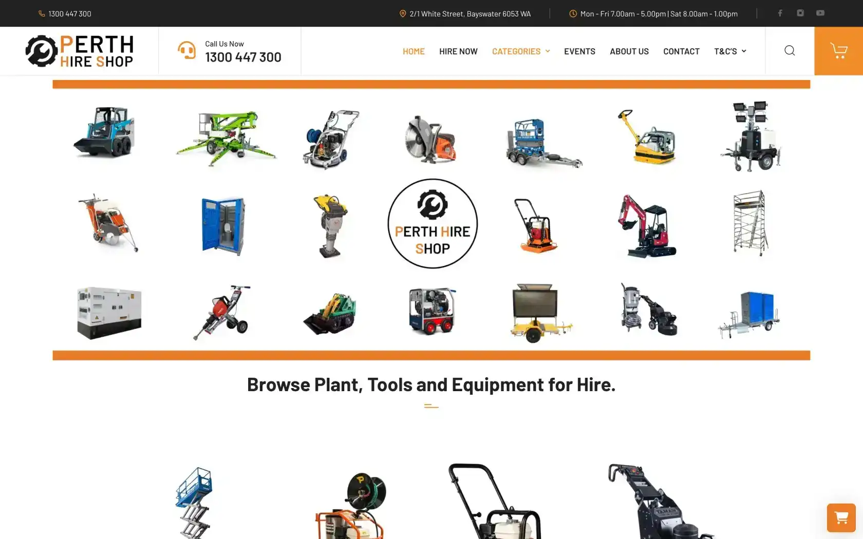 Perth Hire Shop