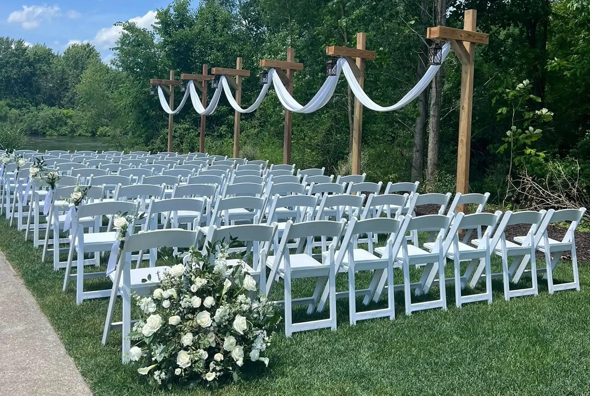 Decor Elegance: Um checkout baseado numa lista de desejos que simplifica o aluguer para eventos