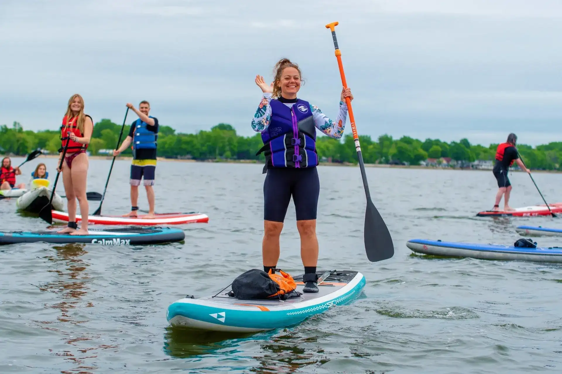 Stoppen met de sleur van het bedrijfsleven om O Lac te beginnen, een verhuurbedrijf voor outdooruitrusting