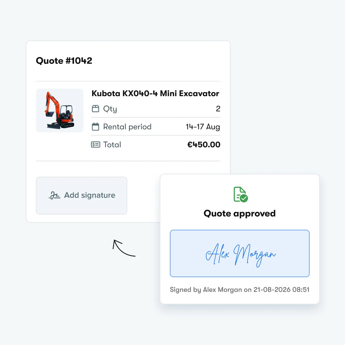 Setting up quotes and invoices in Booqable
