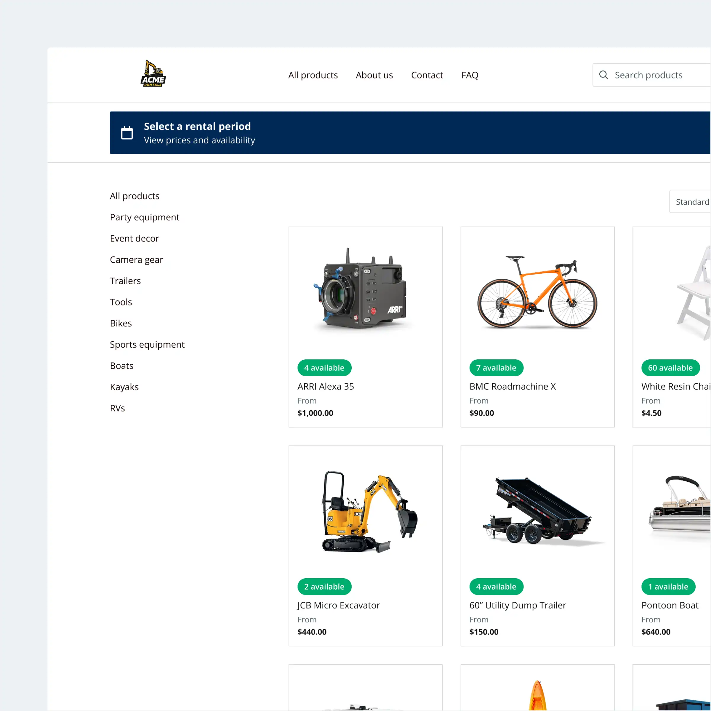 Booking page – Launch in 20 minutes