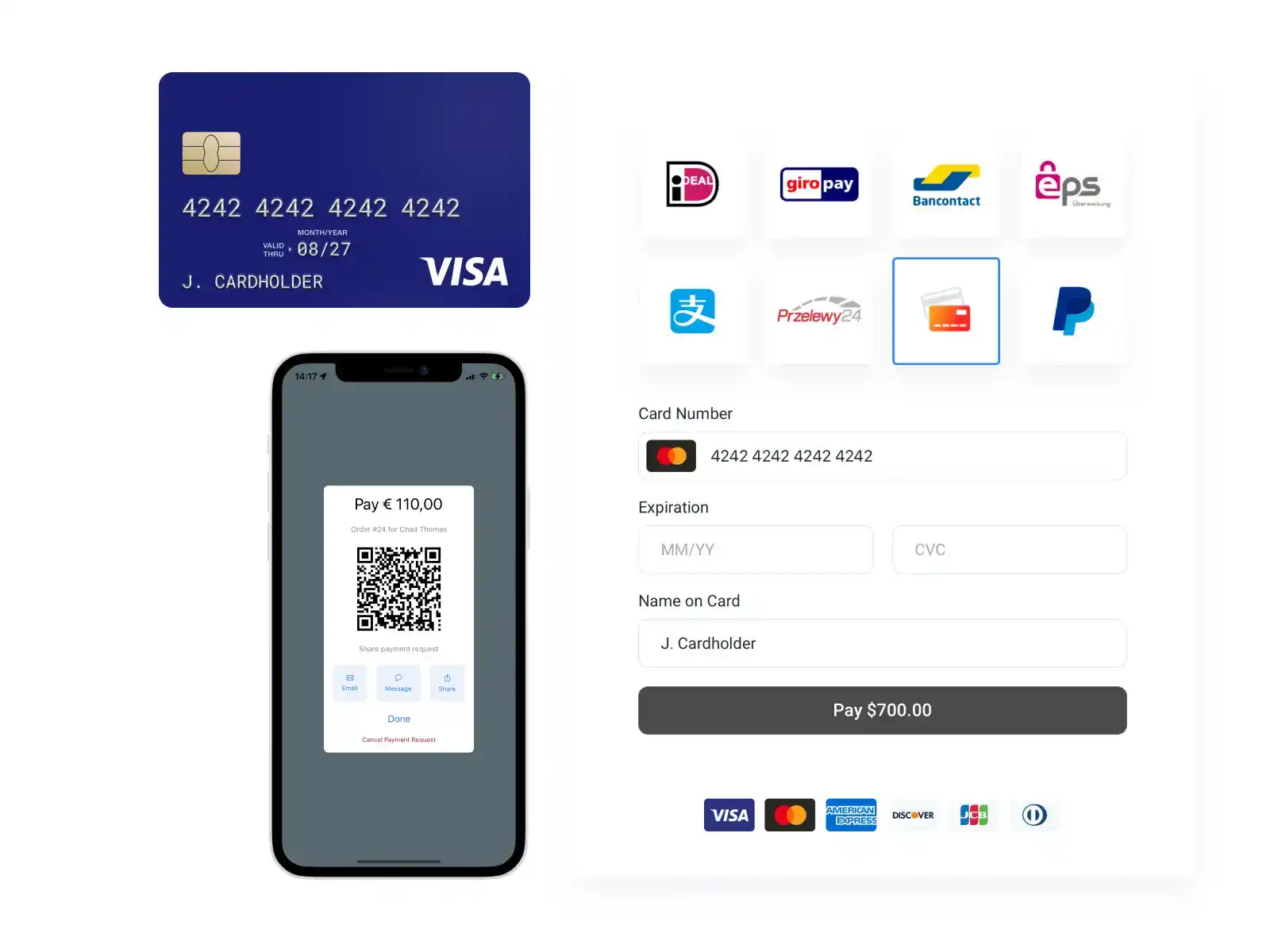 Mockup with PayPal integration