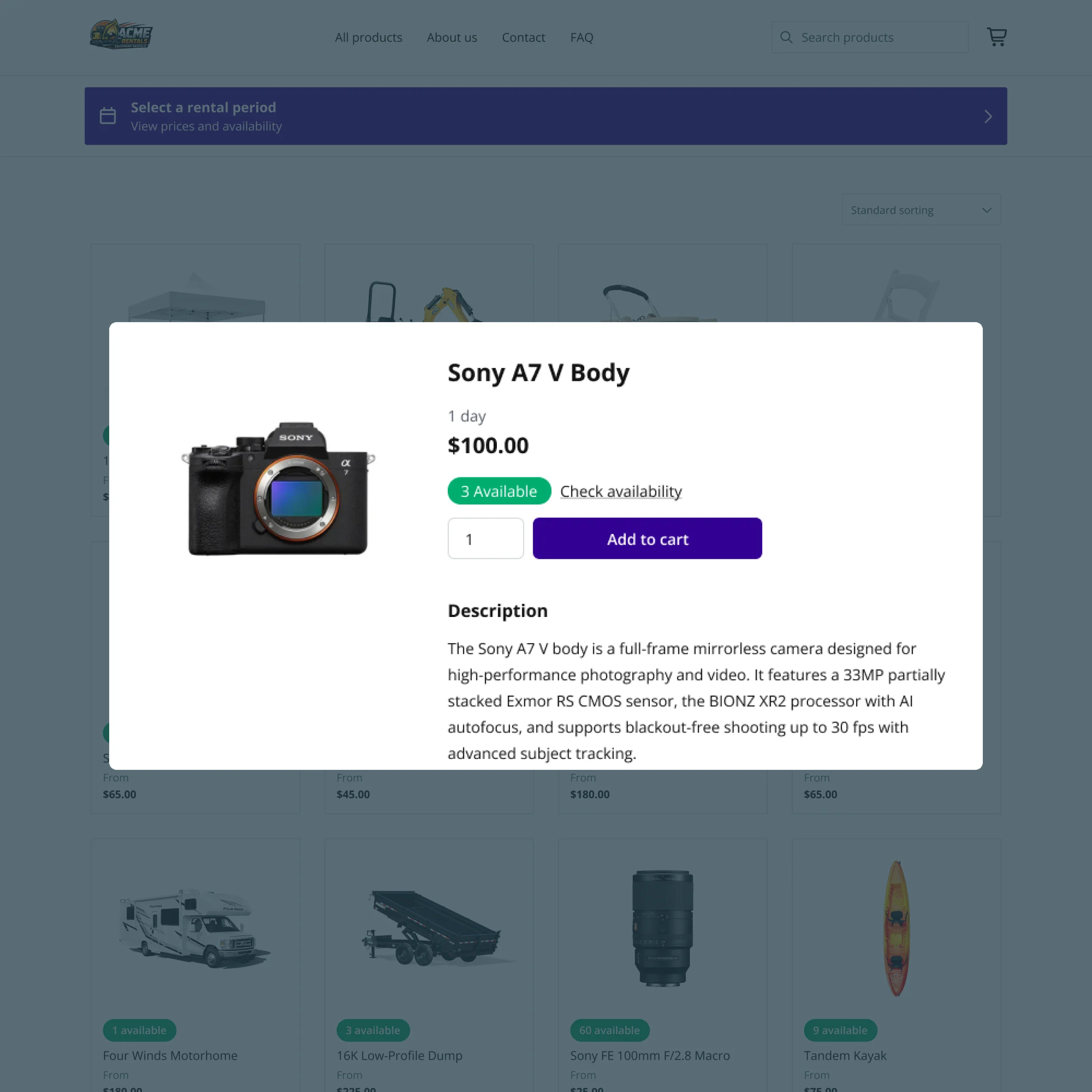 Add real-time availability to a WooCommerce rental website with Booqable