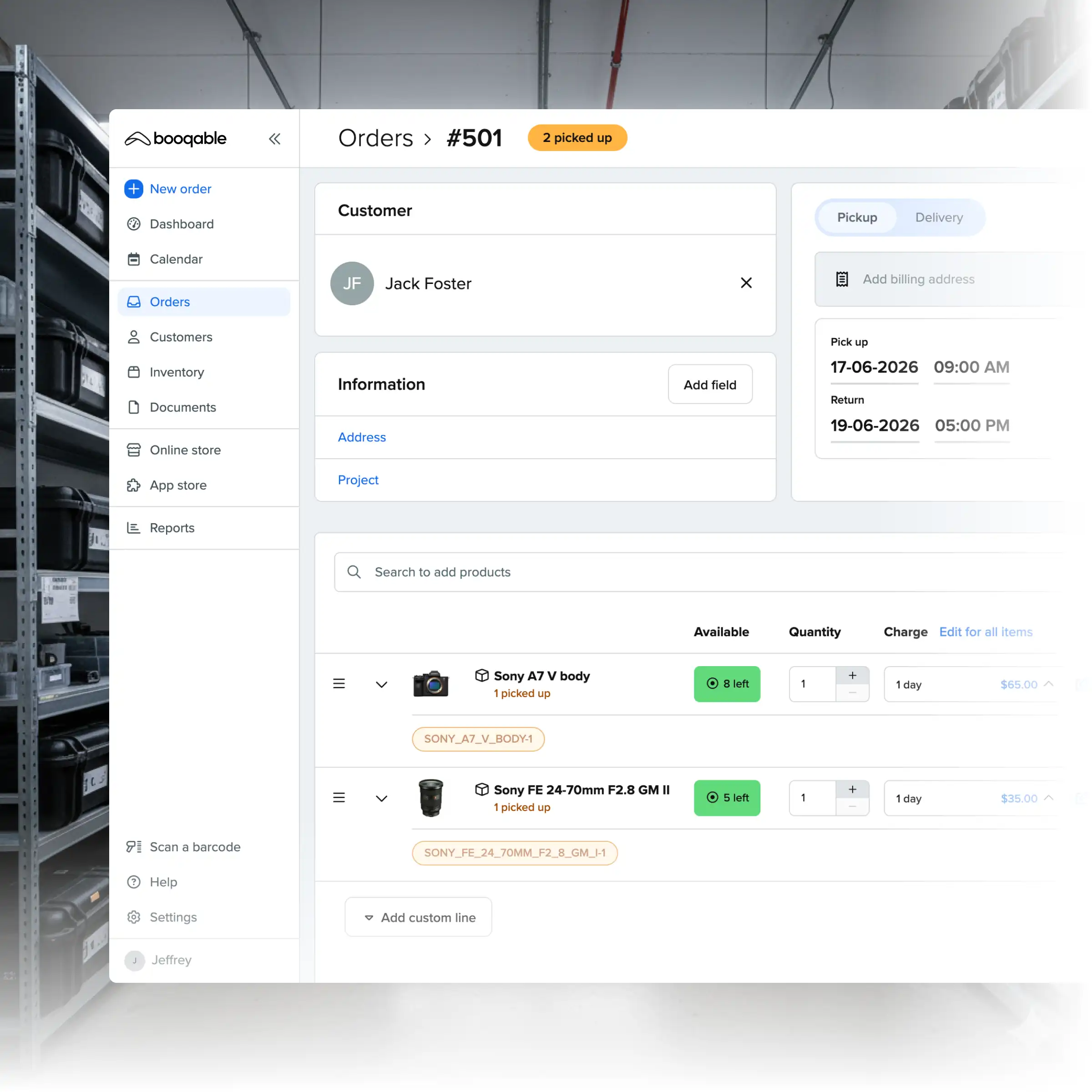 Booqable Rental Software