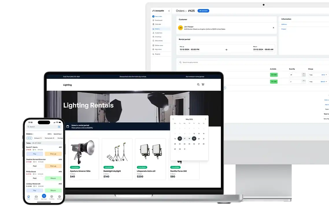 Booqable Rental Software
