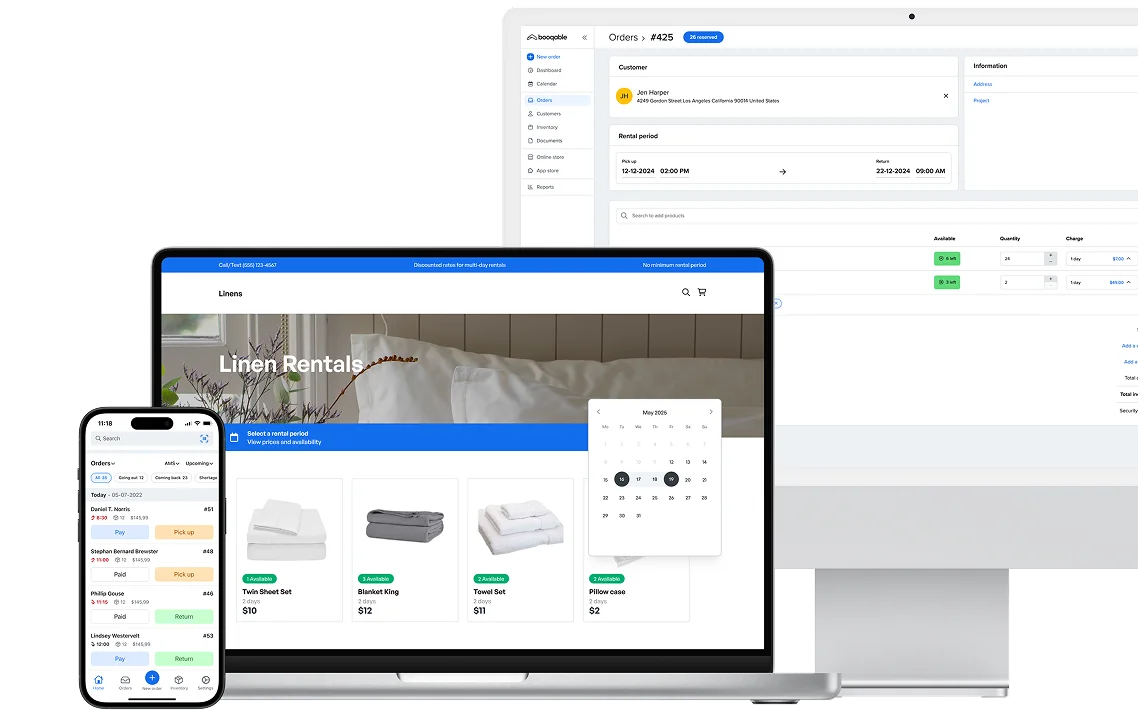 Booqable Rental Software