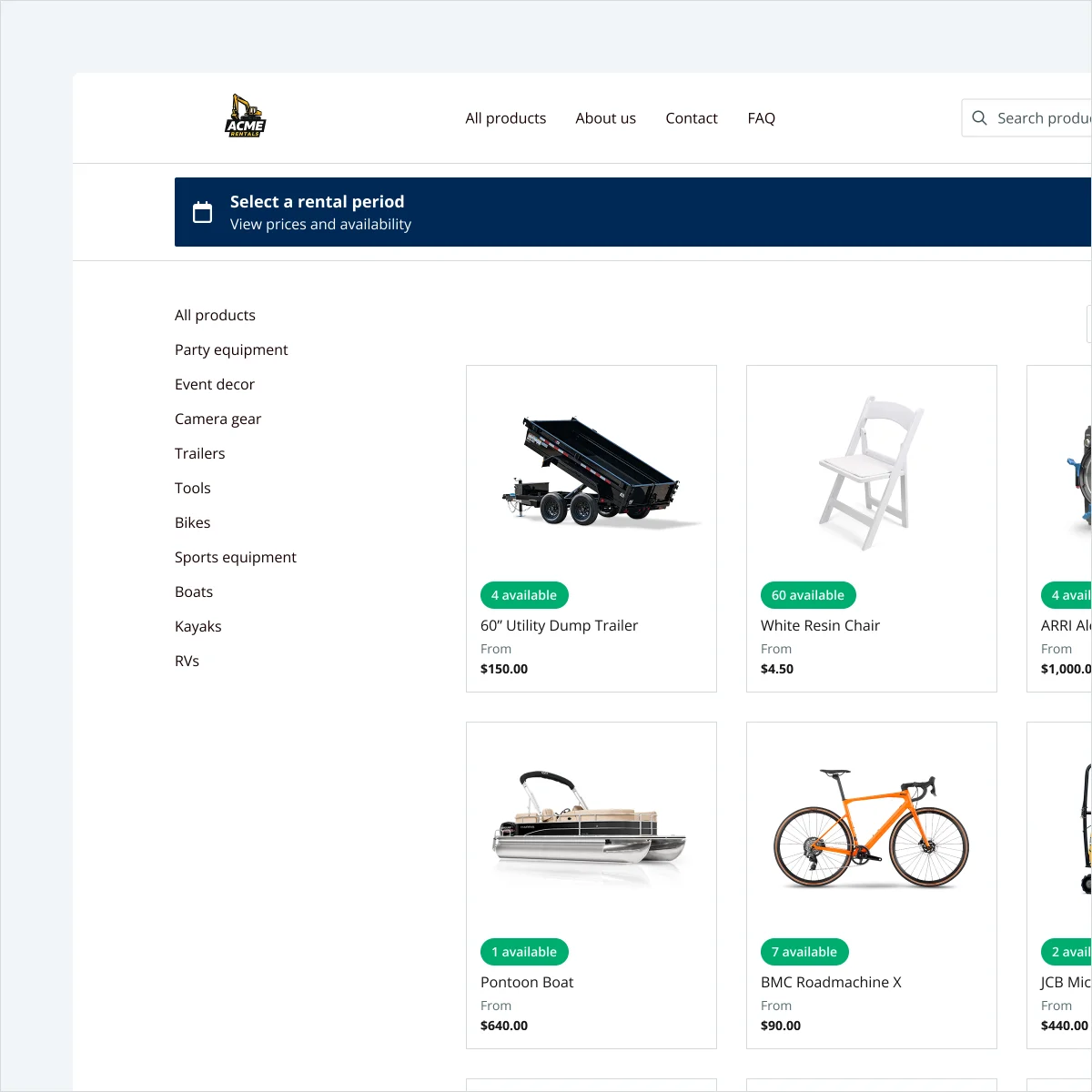 Booqable Rental Software