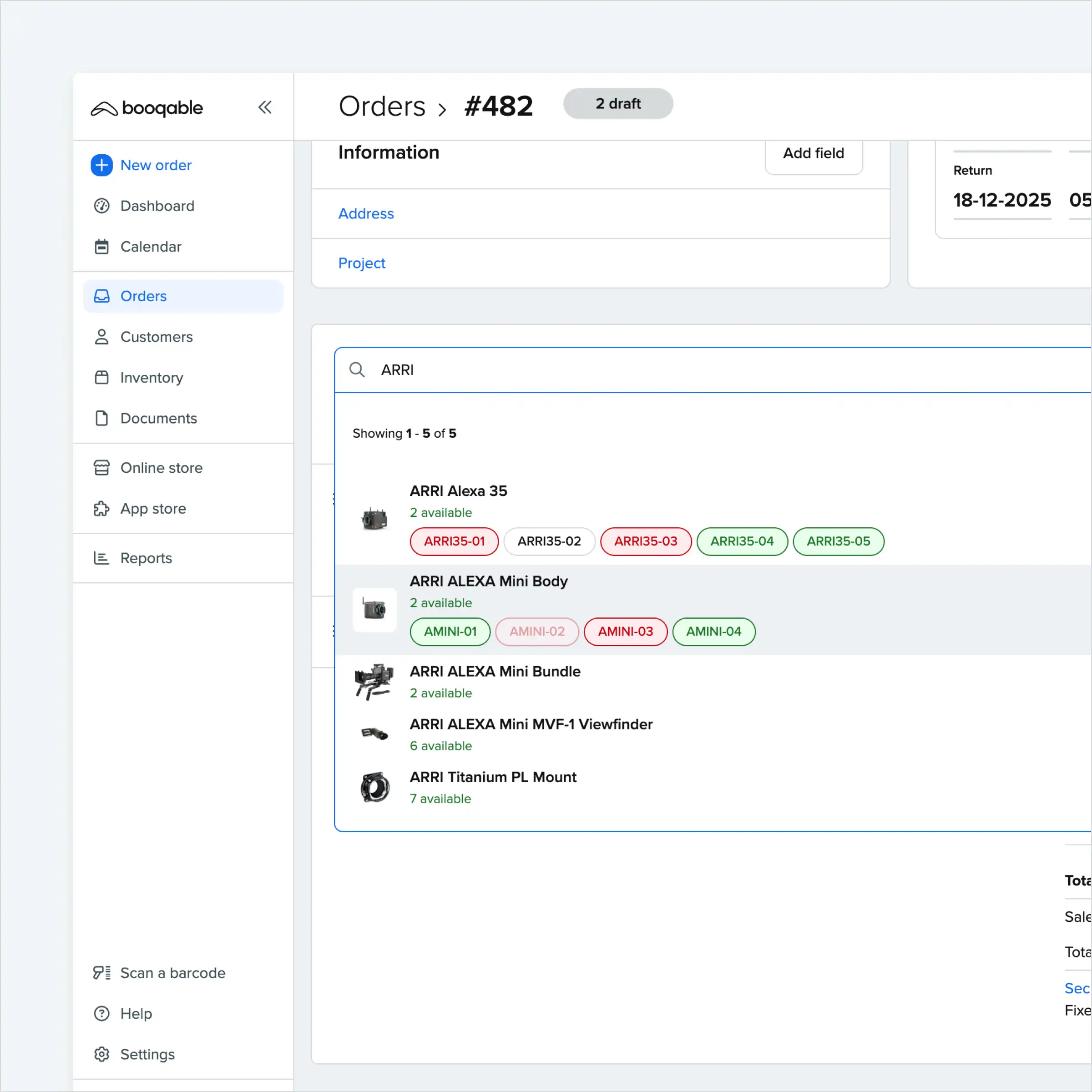 Booqable Rental Software