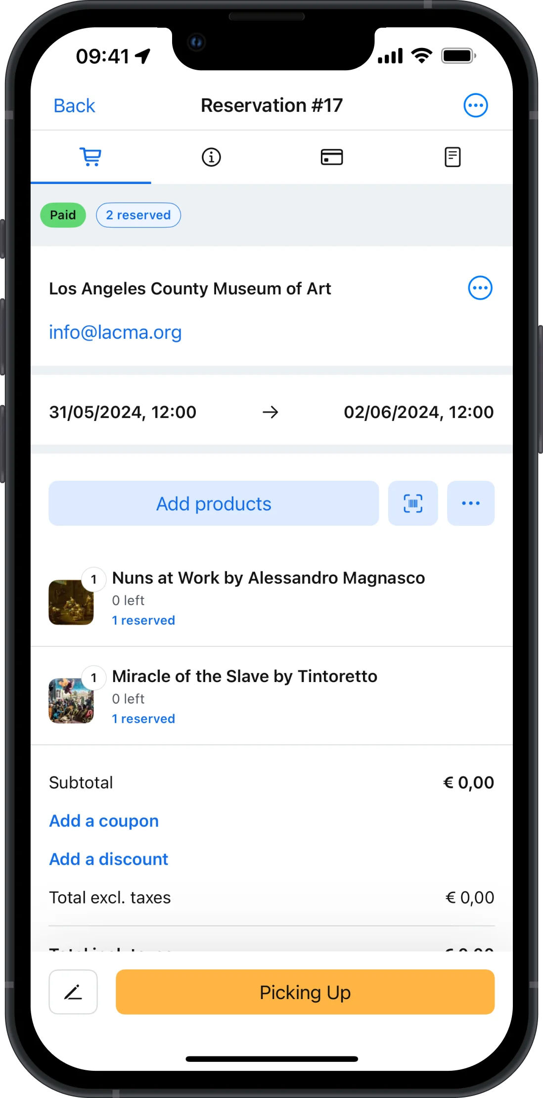 Booqable mobile app