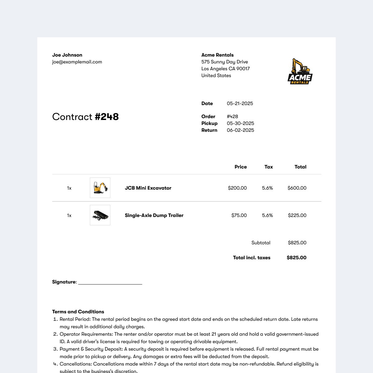 Booqable Rental Software