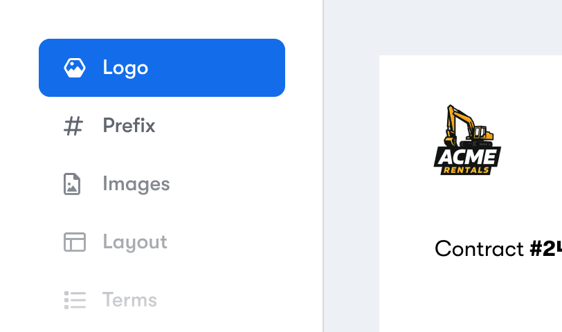 Your own branding