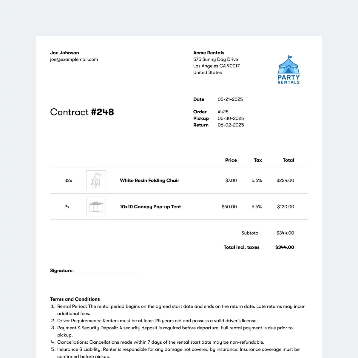 Booqable Rental Software