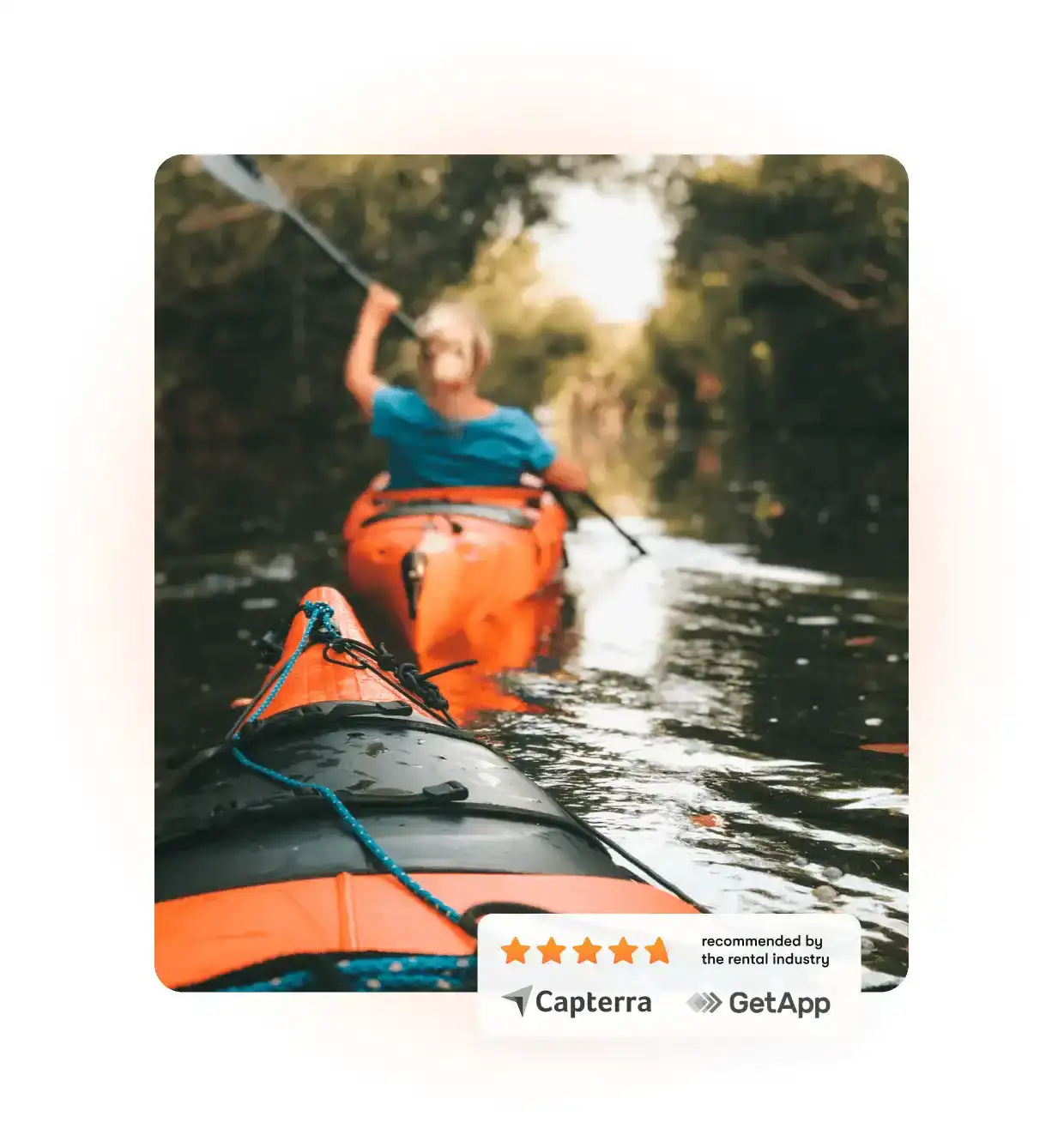 People who booked a kayak tour