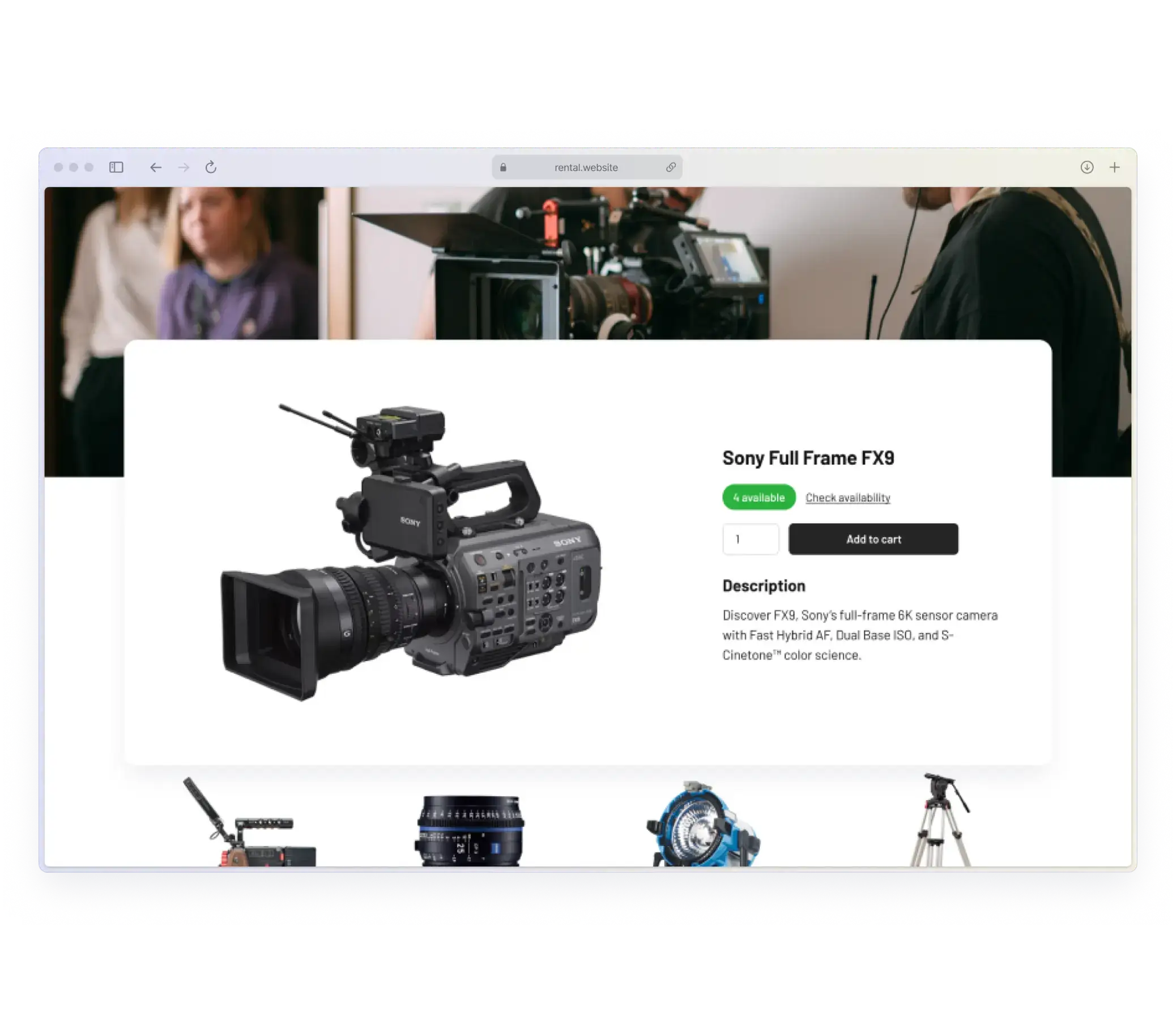 University rental software payment