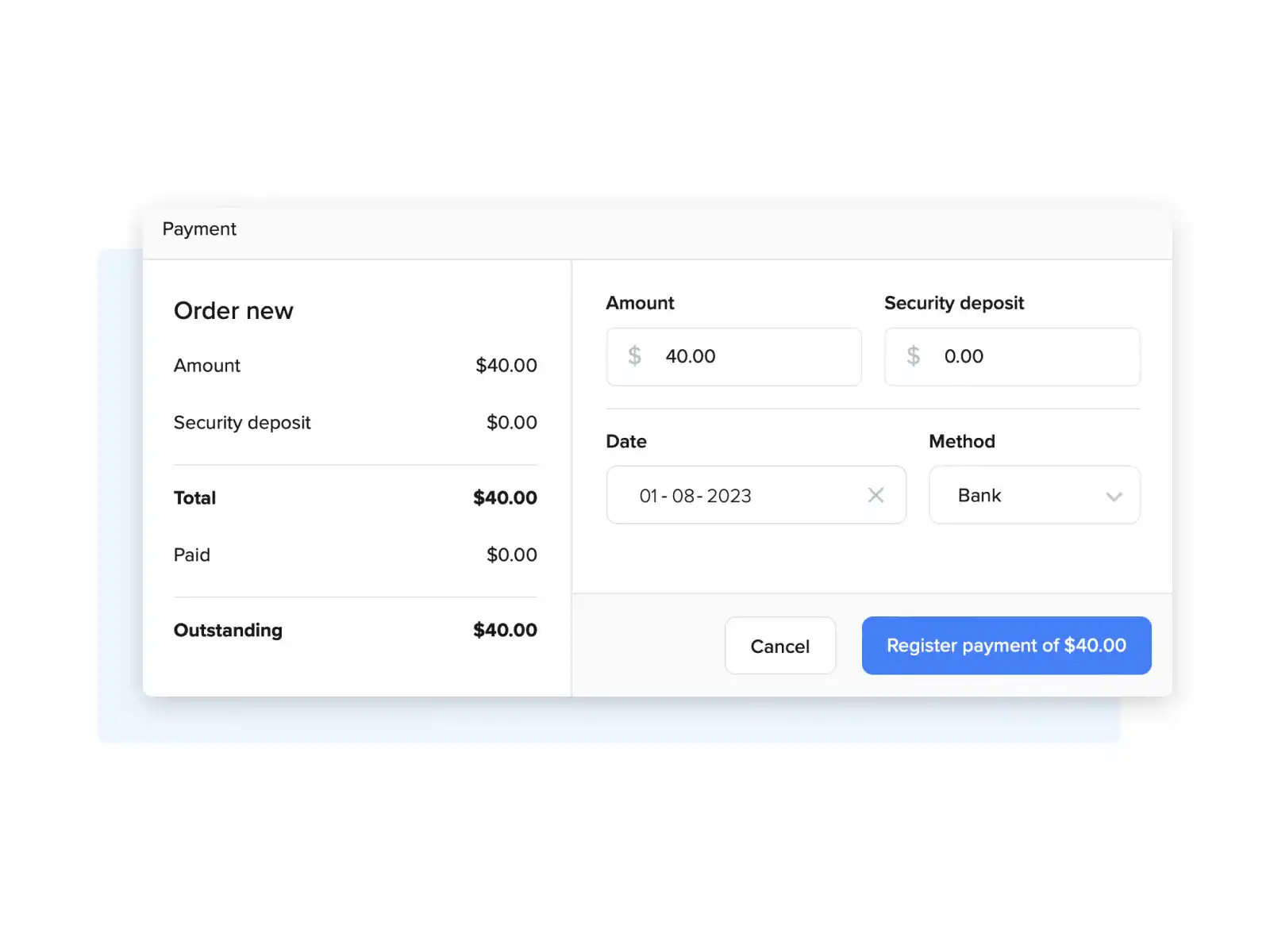 Payment request