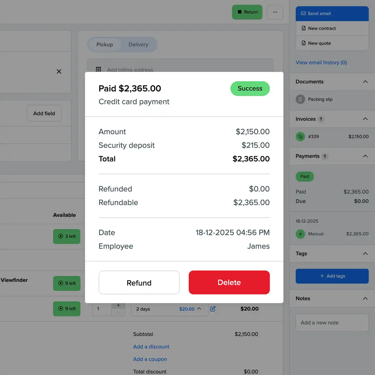 Booqable Rental Software