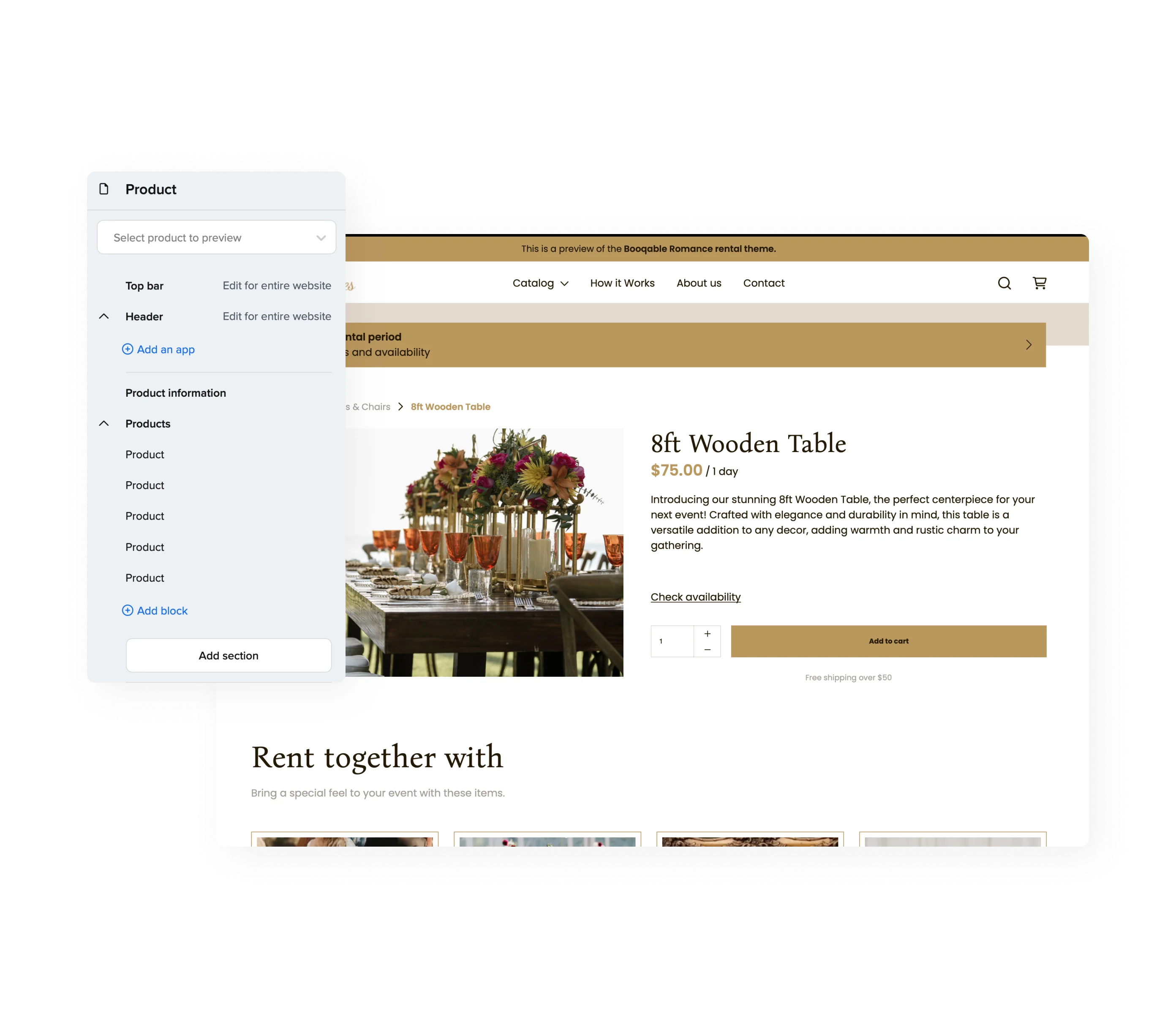 Online booking