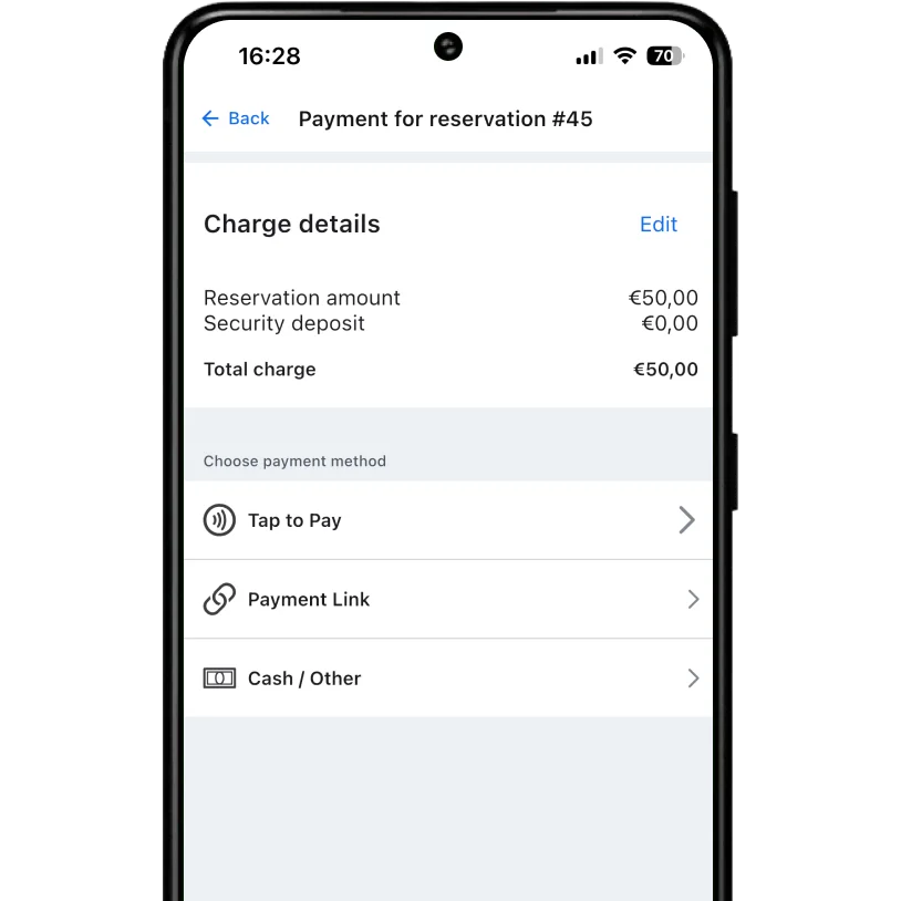 Choose Tap to Pay