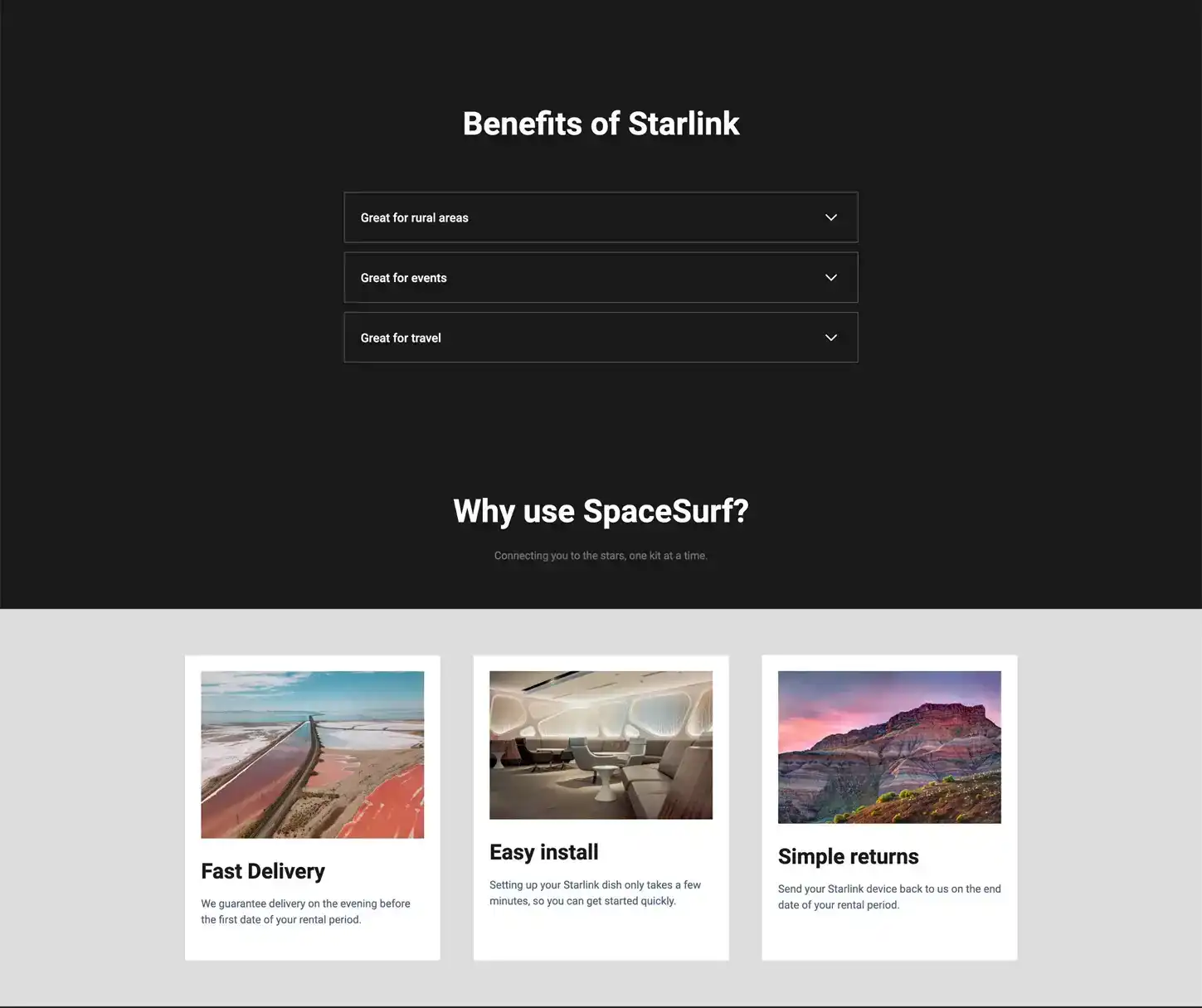 Connect Theme - Technology Rental Website Template