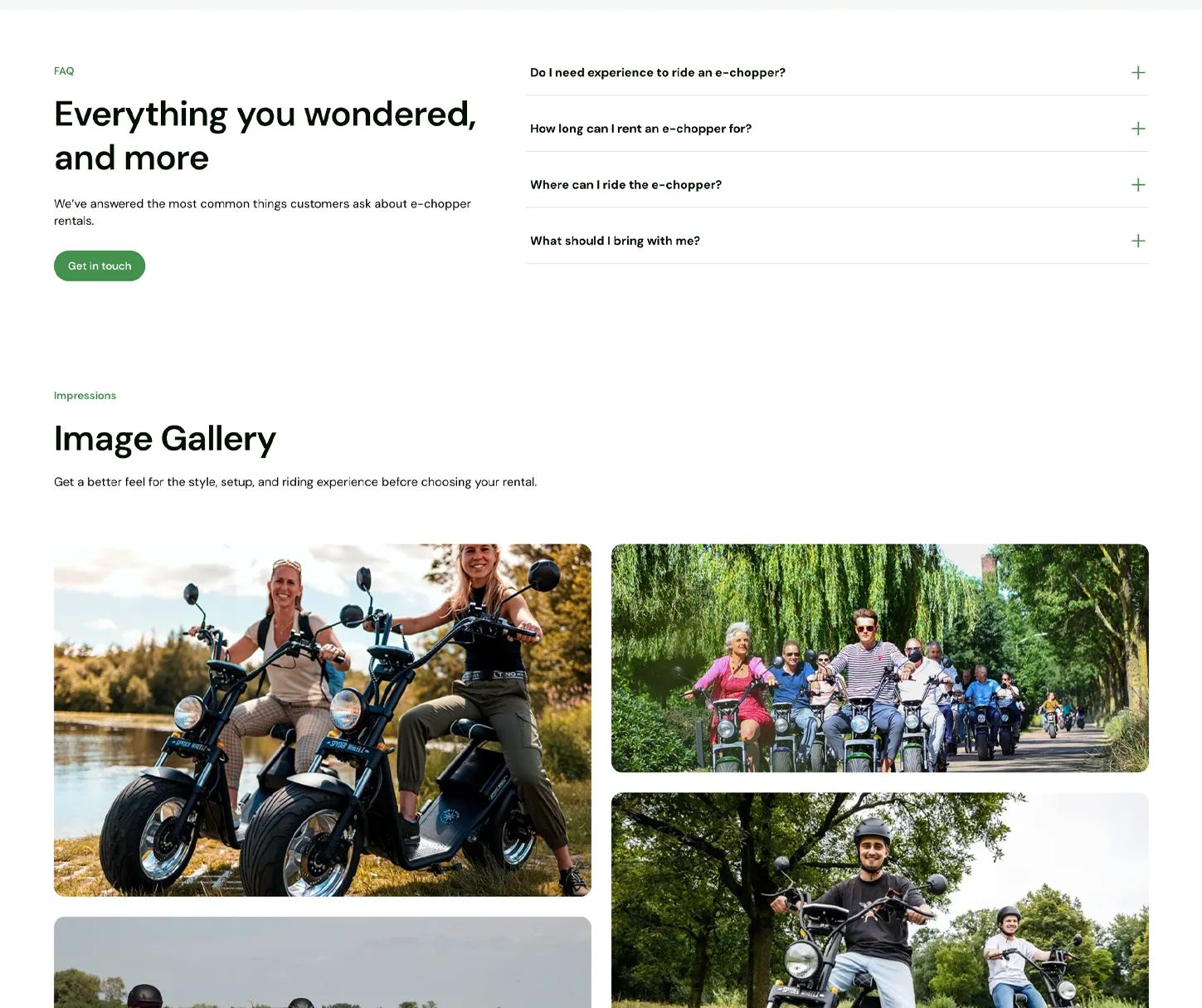 Volt Theme - E-Scooter Rental Website Template