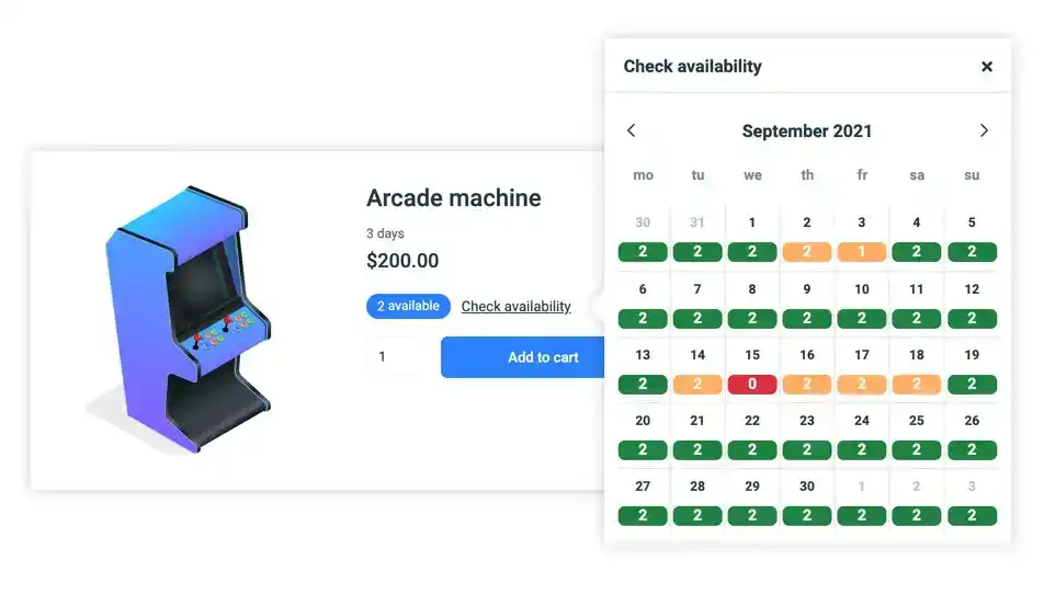 Ver disponibilidade de produtos na loja online