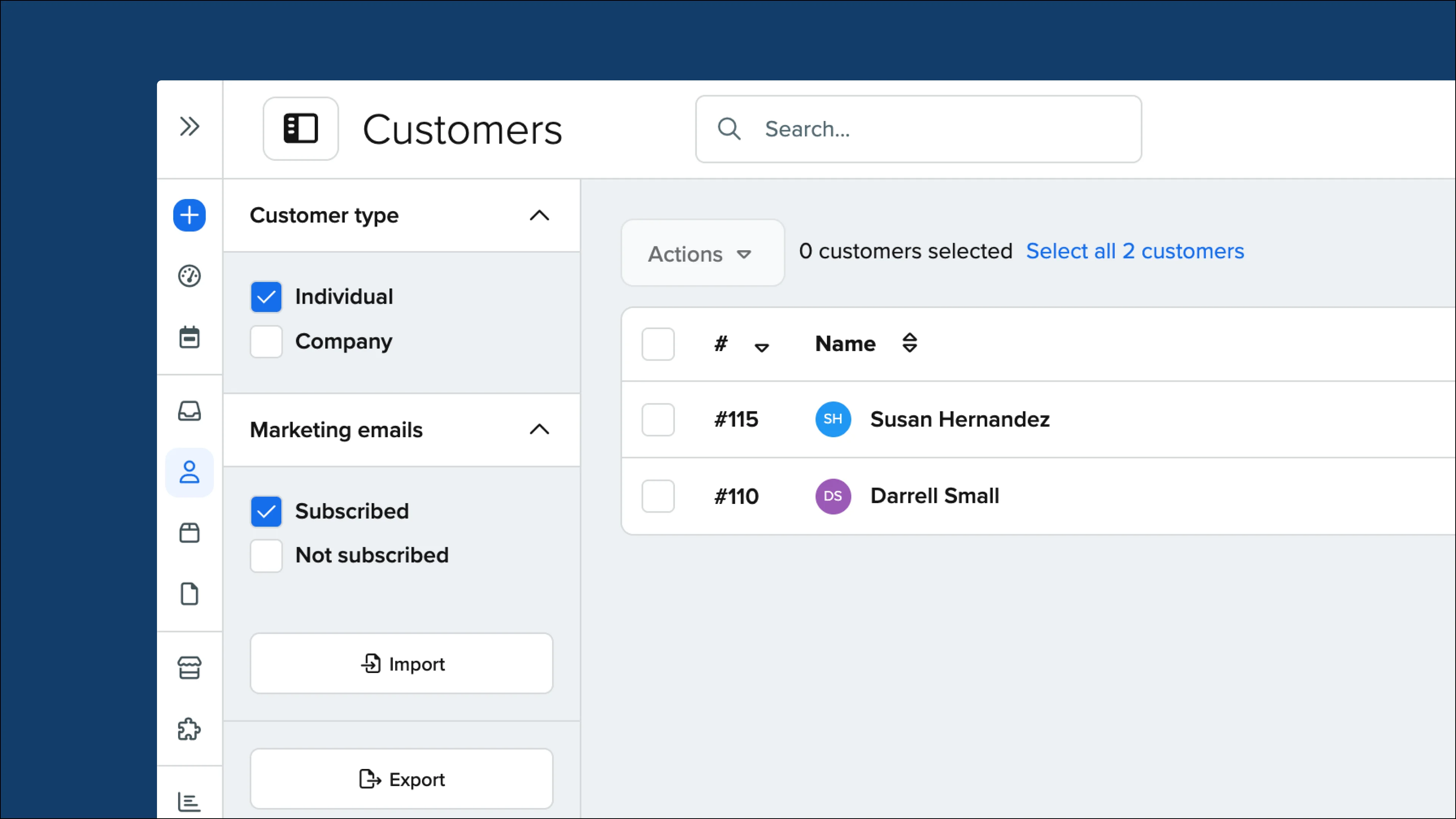 Week 51 2025: Customer filtering, clickable collections, and improved exports