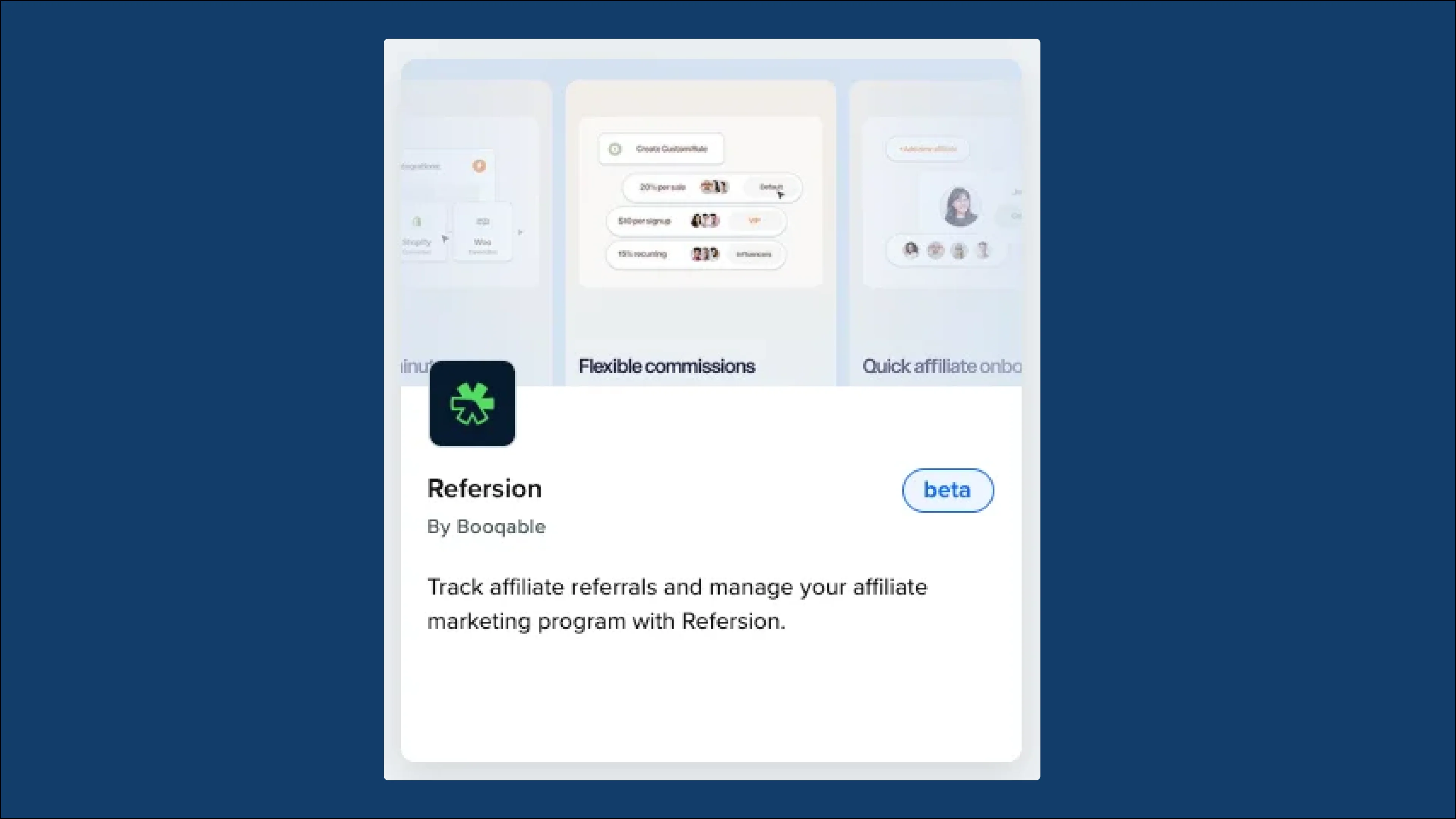Nouveautés : Application Refersion, Paiements et mises à jour de la Boutique en ligne !